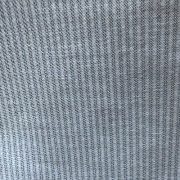 Banana Republic Light Gray Pinstripe/Ticking Stripe Dress Pants Size 6 - Picture 3 of 8